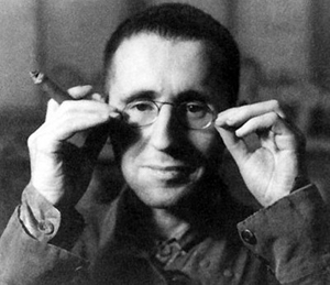 Brecht, Bertolt portréja